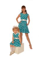 Одинаковые платья для мамы и дочки "Анастасия", комплект