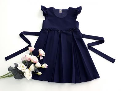 Школьный сарафан "Вероника" — нарядные детские платья для девочек | Интернет-магазин платьев для девочек «12 кг Счастья»