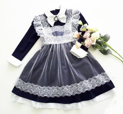 Фартук школьный красивый — нарядные детские платья для девочек | Интернет-магазин платьев для девочек «12 кг Счастья»